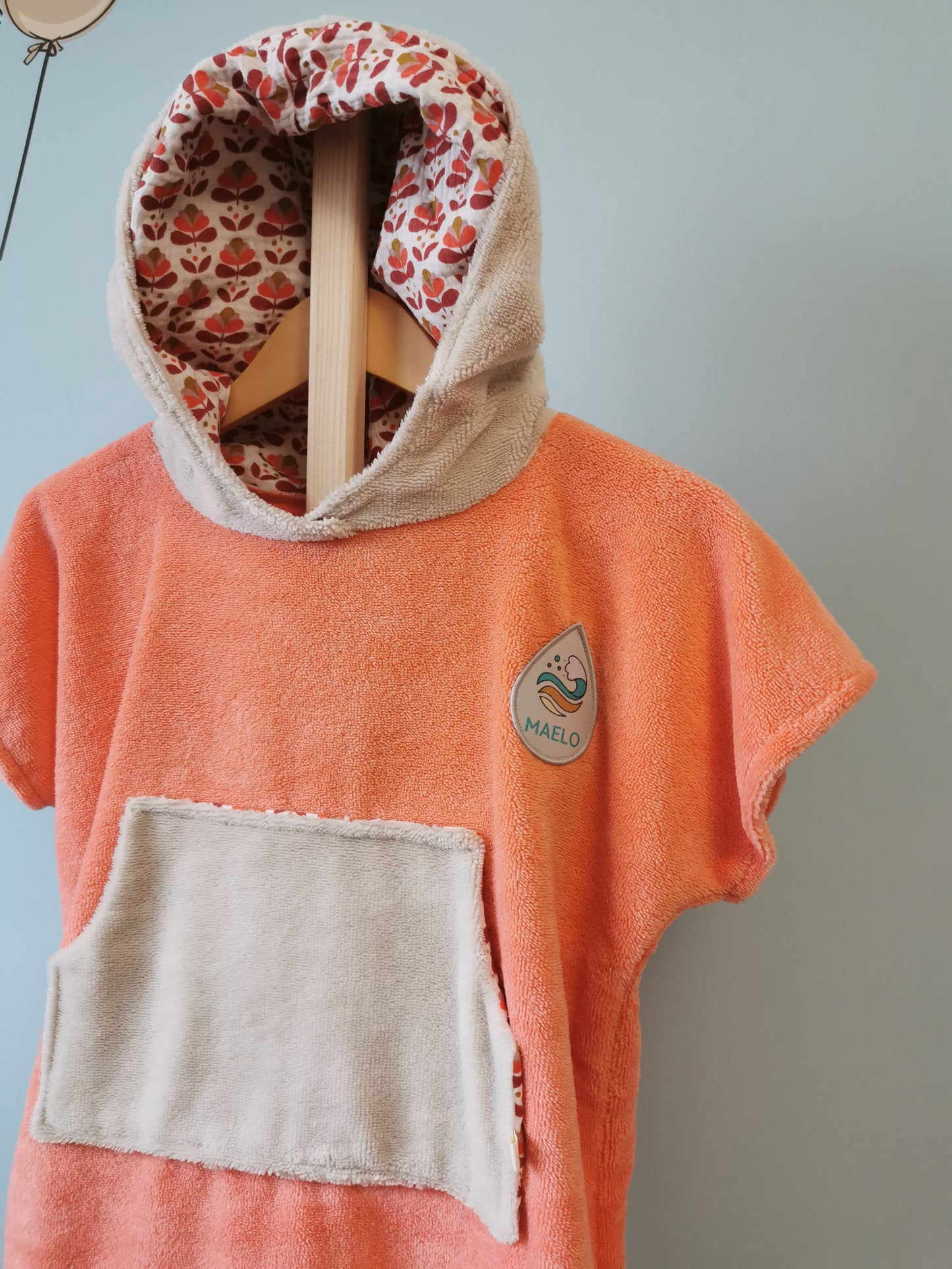 Poncho de bain 2-4 ans