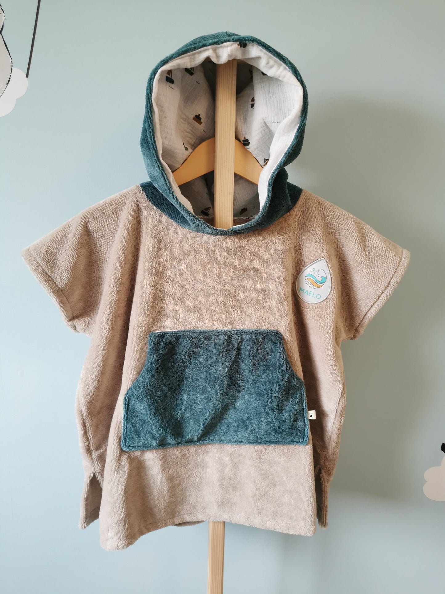 Poncho de bain 2-4 ans