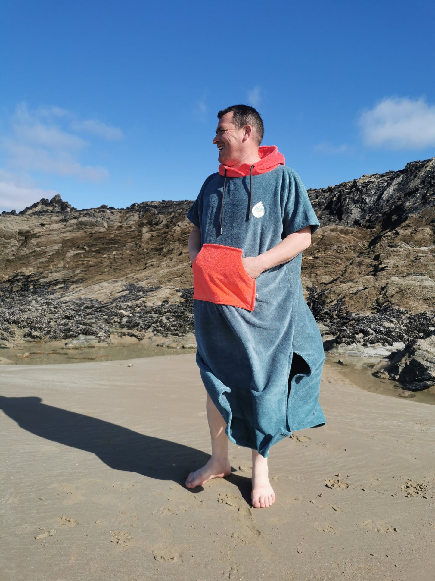 Poncho de bain Adulte Mixte - LONG
