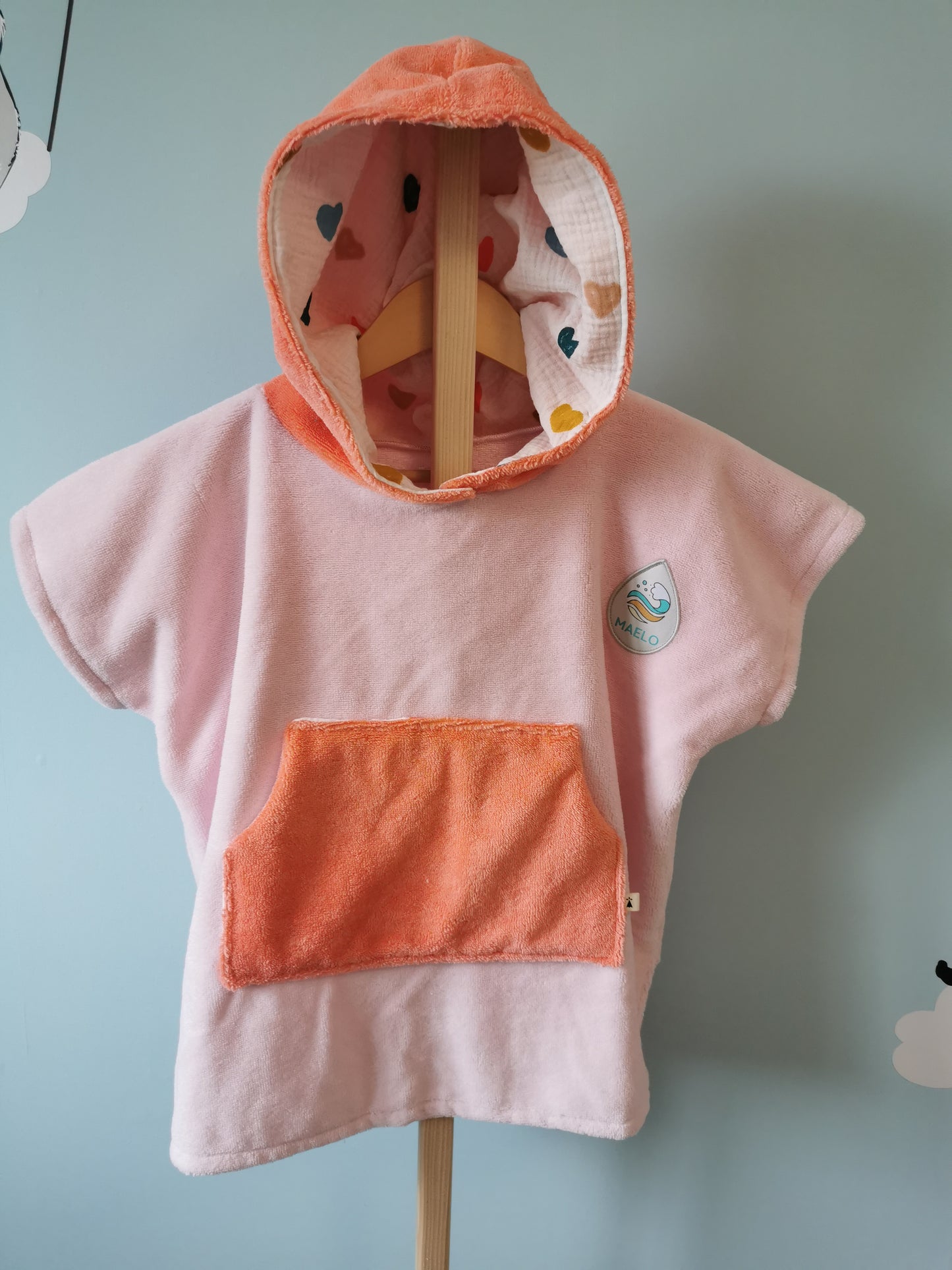 Poncho de bain 2-4 ans