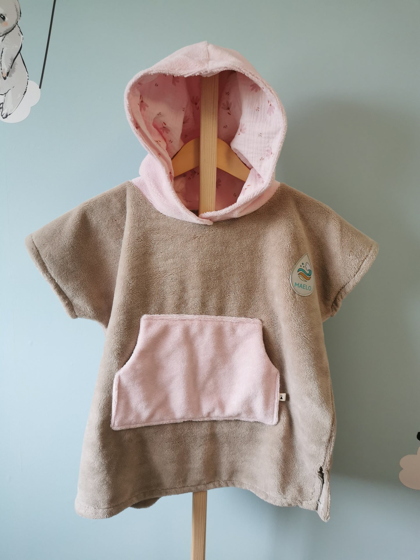 Poncho de bain 2-4 ans