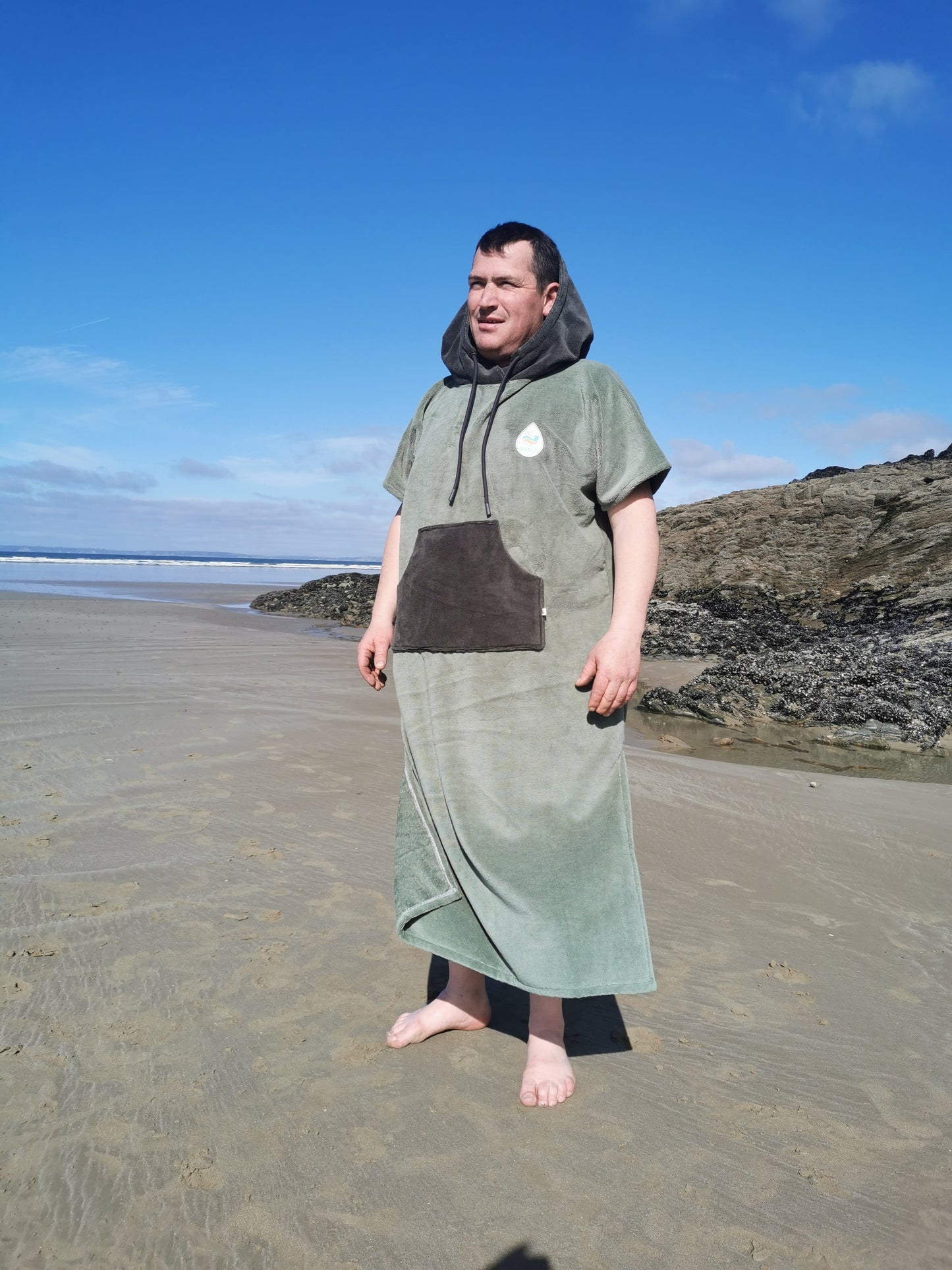 Poncho de bain Adulte Mixte - LONG