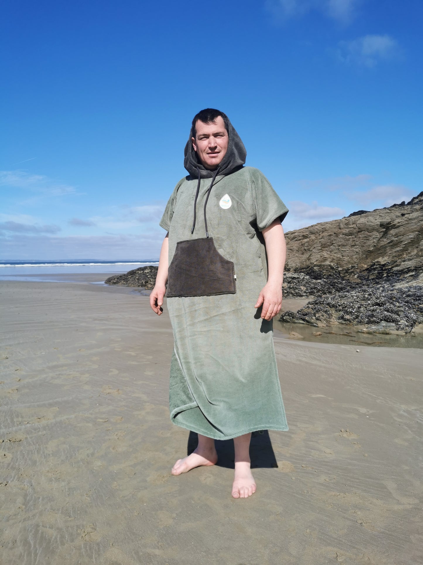 Poncho de bain Adulte Mixte - LONG