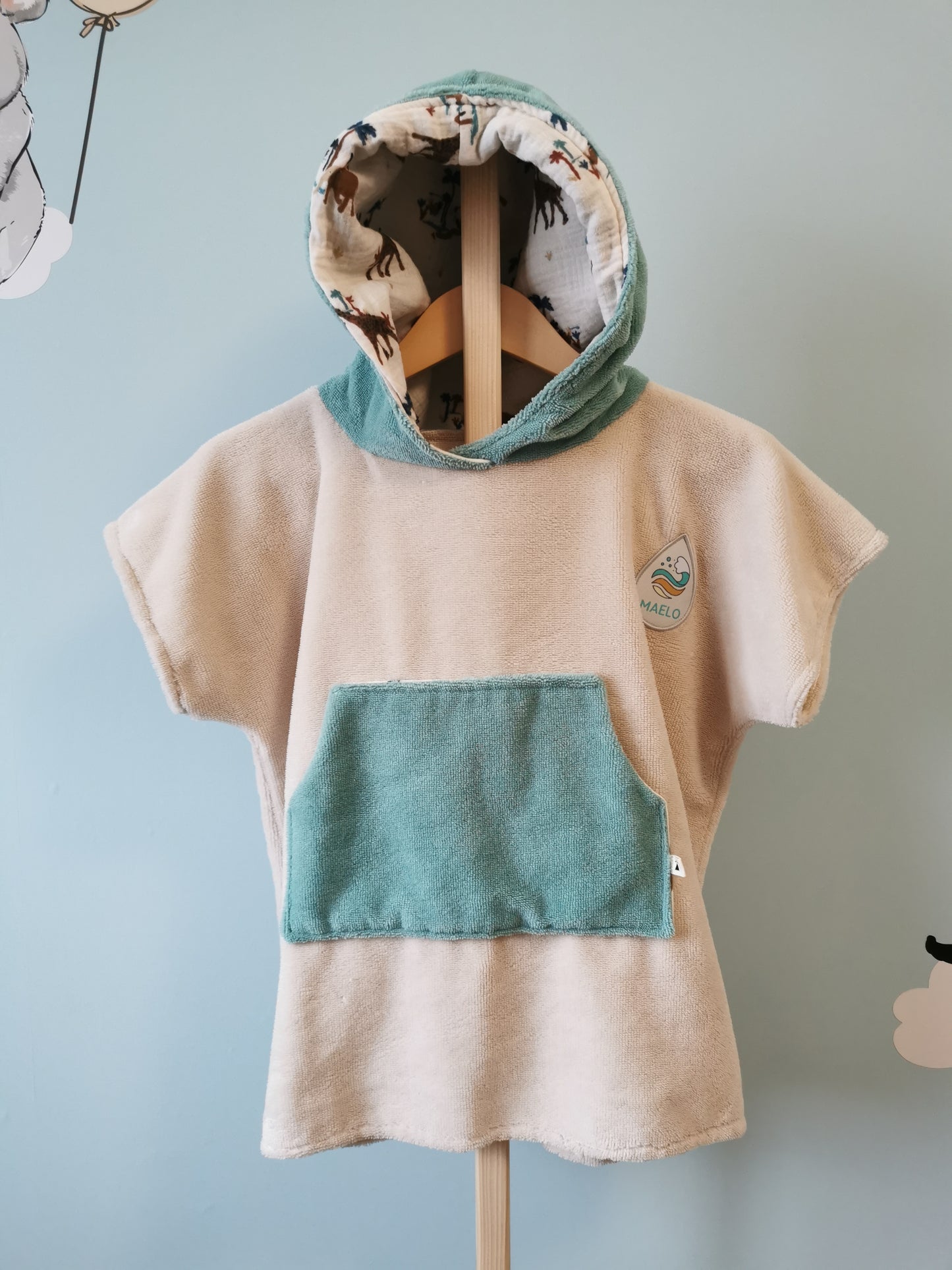 Poncho de bain 2-4 ans
