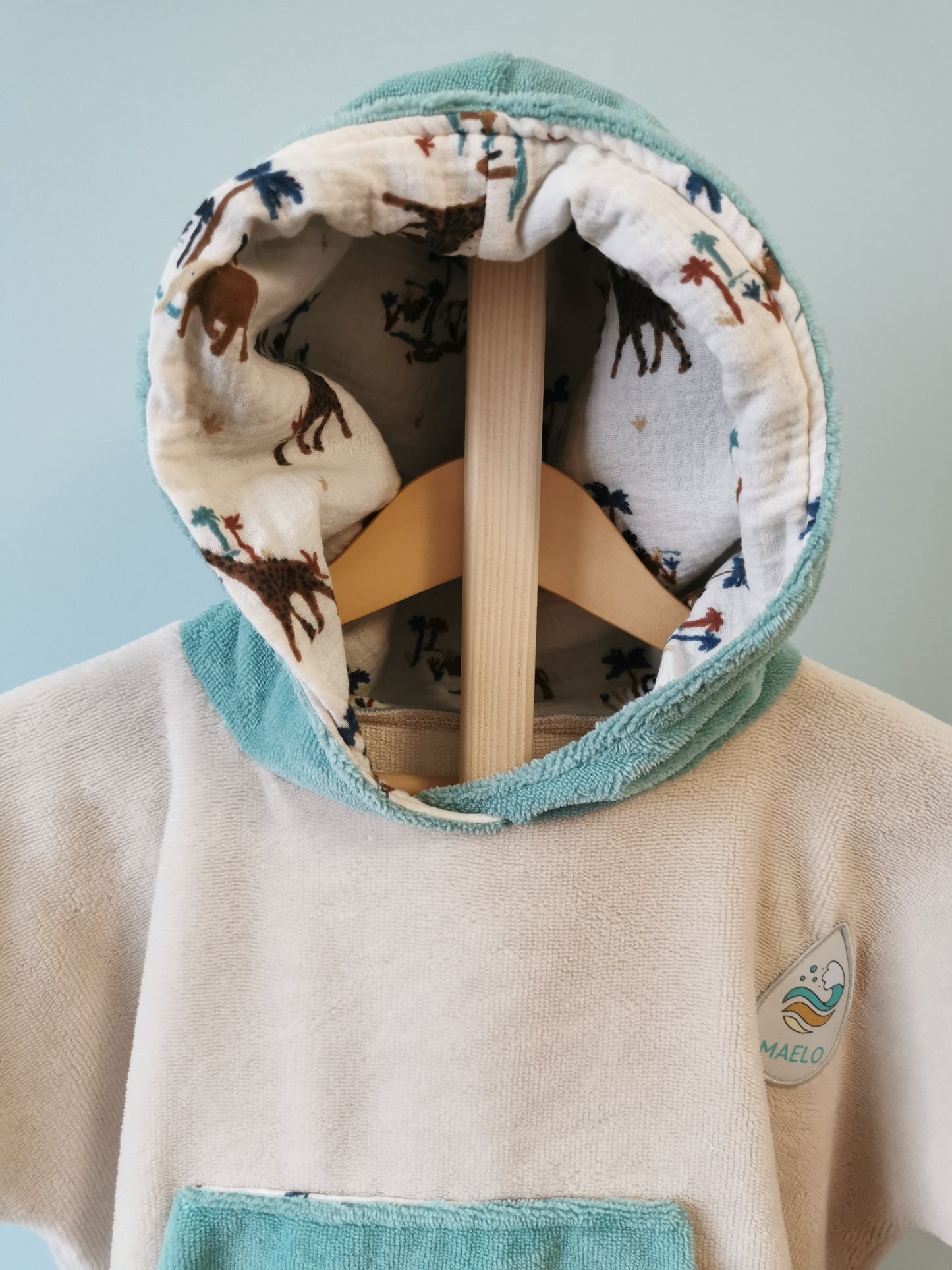 Poncho de bain 2-4 ans