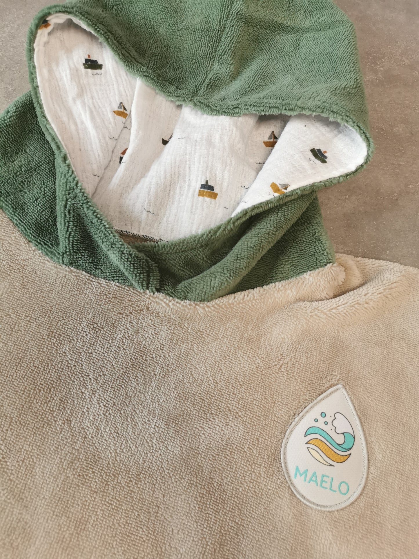 Poncho de bain 5-7 ans