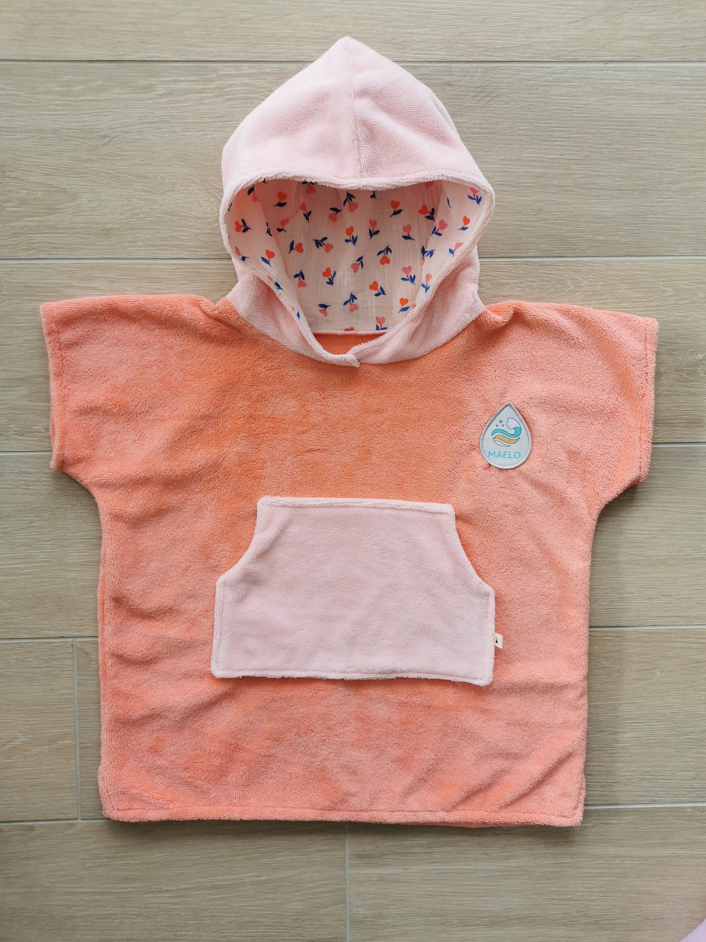 Poncho de bain 2-4 ans