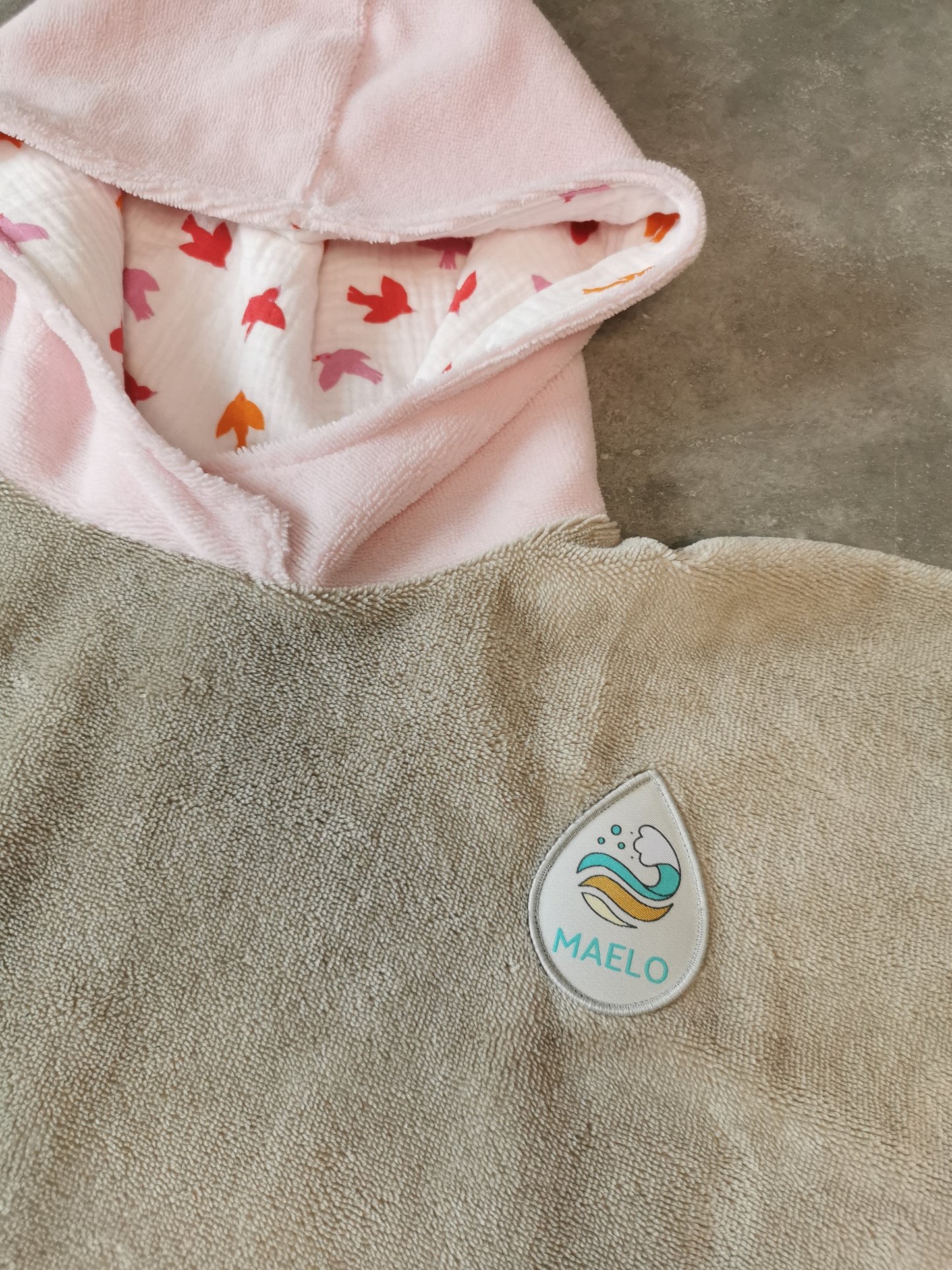 Poncho de bain 5-7 ans
