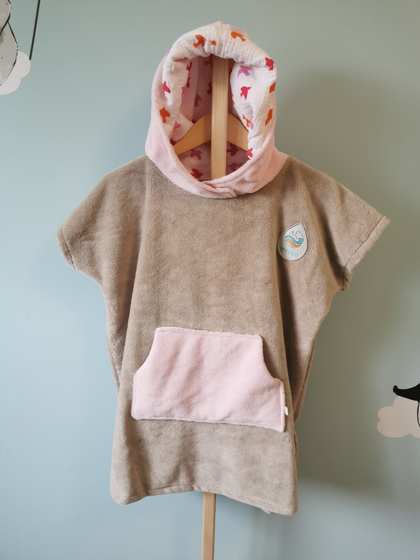 Poncho de bain 5-7 ans