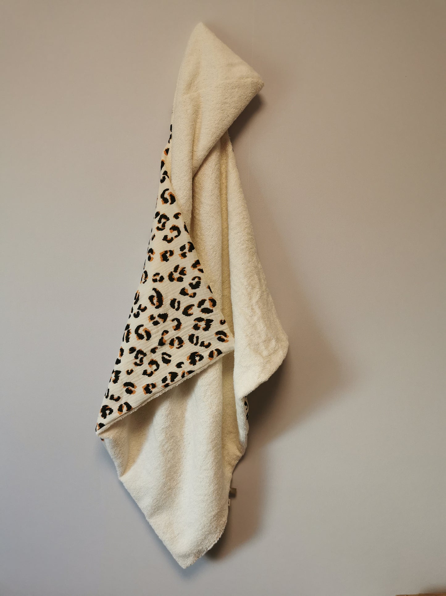 Cape / serviette de bain bébé motifs graou