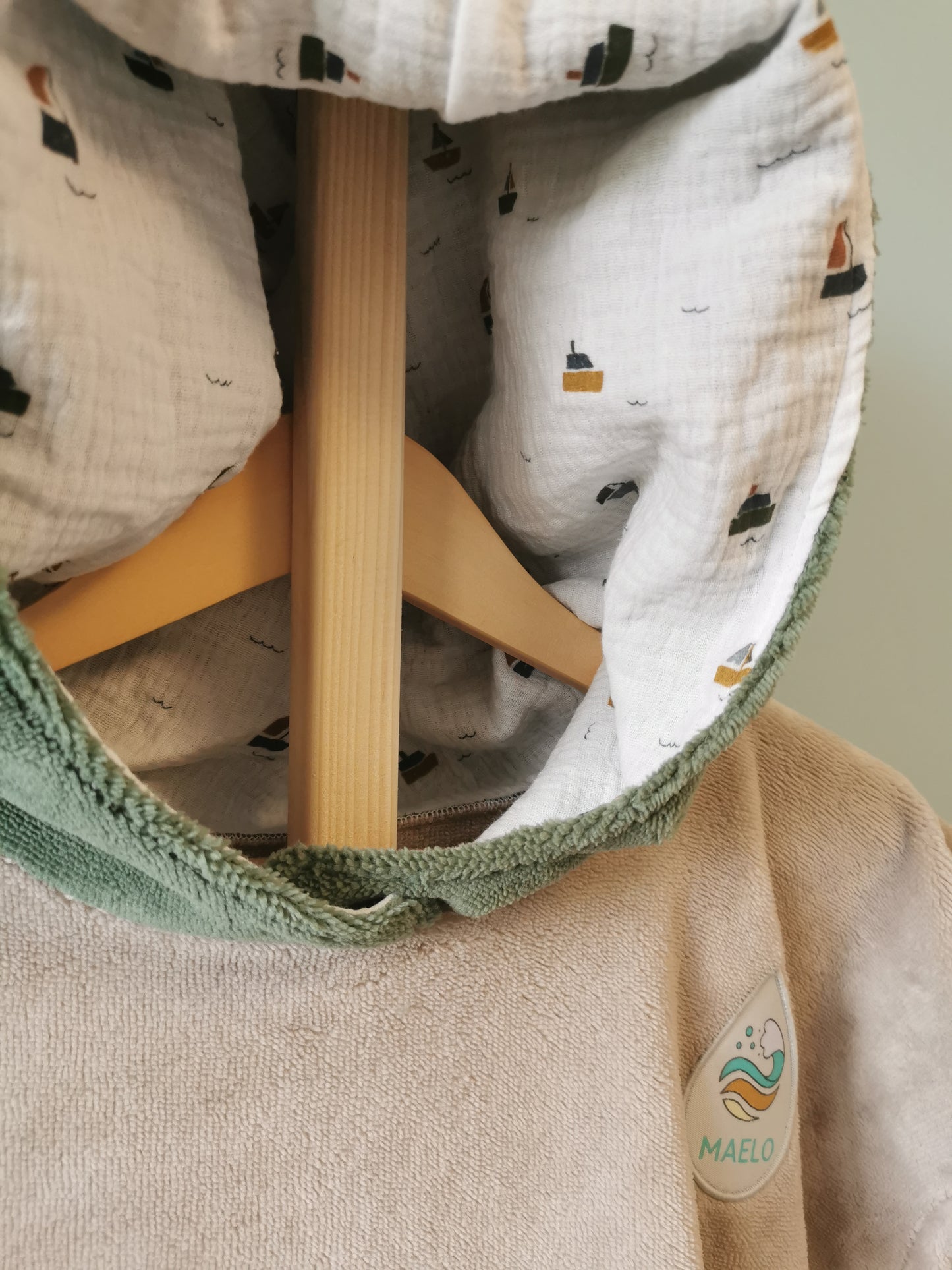 Poncho de bain 5-7 ans